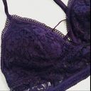 Xhilaration  Purple Longline Criss Cross Bralette Photo 4