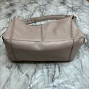 The Sak  Beige Tan Leather Purse Hobo Handbag minimalist casual Photo 3