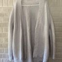 Loft Oversized Gray Cardigan Photo 0