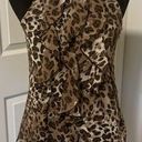 Byer California B Wear  Sleeveless Leopard Print Blouse Photo 0