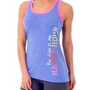 Athletic Works  Top Women’s X-Small Tank Shirt Racerback GYM is my HAPPY HOUR Photo 0