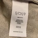 CAbi  draped pocket cardigan sweater sage gray 5132 small Photo 6