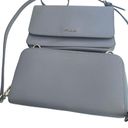 Furla  Women's Riva Two-piece Crossbody Bag And Wallet in baby blue‎ Photo 7