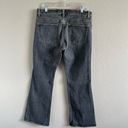 Gap  Flare Stretch Jeans Mid Rise Gray Sz 14 Photo 1