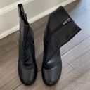 via spiga Black Leather Heeled Booties Size 6.5 Photo 3