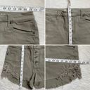 Mossimo Denim Y2k Mossimo embroidered lace distressed hem high rise shorts Photo 6