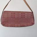 Burberry Vintage Authentic Red Denim Shoulder Bag Photo 3