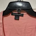 Something Navy NWT  Pink Button Front Blouse Photo 2