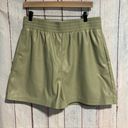 Topshop NWT  Sage Green Bermuda Shorts in pleather Photo 6