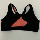 Nike  Pro Dri-Fit Women's Black Colorblock Stripes Racer Back Sports Bra Small Photo 1