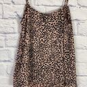 Equipment  animal print strappy tank top small Photo 2