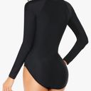 One Piece Daci Women Rash Guard Long Sleeve  Swimsuit Zipper Surfing Bathing Suit UPF 50 Photo 1