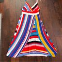 Tracy Reese  x Anthropologie Multicolored Seaside Striped Midi Dress Size 10P Photo 7