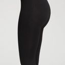 Good American Black Seamless Ribbed Leggings Photo 2