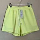 Halara NWT  Neon Yellow High Rise Drawstring Shorts XS Photo 0