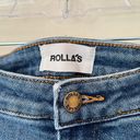 Rolla's ROLLA’S Eastcoast High Rise Crop Flare Hem Stretch Denim Jeans Tracey Blue Photo 4