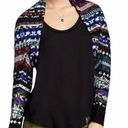 Free People  Multicolor Carnival Shrug Sweater Multi Combo Women's Size XS Photo 0