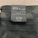 sts blue  camo high rise ankle jeans Photo 3