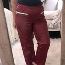 Nike  size medium burgundy track pants/joggers Photo 1