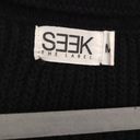 SEEK the Label Black Sweater Photo 3