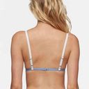 Tavik swim Tavik Orange Zeppelin Colorblock Triangle Bikini Top Photo 1