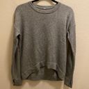 Lululemon  Grey Speckled Merino Wool Yogi Crew Sweater Size 8 Photo 3