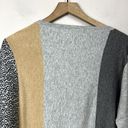 Zyia  Active Zanzibar Sweater Womens Size M Soft Long Sleeve Pullover Multi-Print Photo 7
