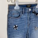 Juicy Couture  Black label Flower Power embellished skinny jeans size 26 Photo 3