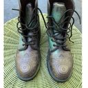 The Moon Stunning brown lace up boots with sun/ design - womens 11 or mens 8.5-PD Photo 1