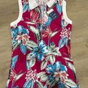 Tommy Bahama Nwt  Active Golf Tennis Sleeveless Pink Floral Polo Top Sz XS Photo 0