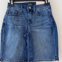 NYDJ  Ella Side Seam Slits Jean Shorts Women's Size 0 Clean Affection Denim NWT Photo 0