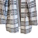 Apt. 9  Sparkle Multi Plaid Open Front Long Sleeves Long Sweater Coatigan Size XL Photo 3