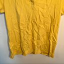 kim rogers  Split Neck T-Shirt Pale Yellow Photo 3