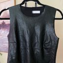 Commando  Faux Leather Sleeveless Bodysuit black size M Photo 2