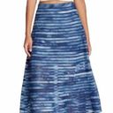 Cynthia Rowley  Blue Denim Mesh Midi Skirt Photo 0