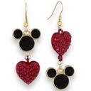  Parks | NEW Disney Drop Earrings - Mickey and Heart Photo 0