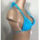 PilyQ  Isla triangle bikini top. Small. NWT Photo 3