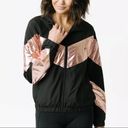 Zyia  Active Pink Shine Block athletic jacket size L Photo 13