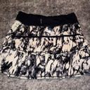 Lululemon  Pace Setter Skirt/Skort Great Granite Black Mojave Tan Size 4 Photo 1