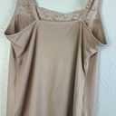 Vassarette  Beige Lace Camisole Size M Photo 7