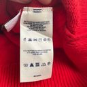 Lands'End  Canvas small red pullover sweater with buttons in back (1799) Photo 2