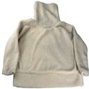 Tuckernuck  Rollins Funnel Neck Pullover Cream Teddy Fleece Sherpa Womens XS Photo 2