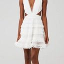 Rococo  Sand Tessa Lace Tiered Mini Dress in White NWT Size medium Retail $490 Photo 0