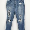 Abercrombie & Fitch  Distressed Annie High Rise Girlfriend Jeans Size 10 / 30 Photo 0