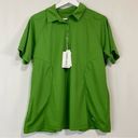 Polo North End Sport Women’s Short Sleeve Moisture Wicking  Valley Green XL NWT Photo 25