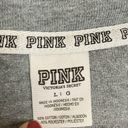 PINK - Victoria's Secret VS  Gray Neutral Quarter Zip Pullover Sweatshirt Photo 5