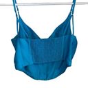 Urban Outfitters  karissa bustier top in turquoise/ aqua Photo 10