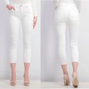 Pistola Revolve  Distressed Skinny Crop Jeans in White Size 27 Photo 5