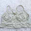 Aerie  Lace Racerback Bralette Cream Yellow Size XL Photo 2