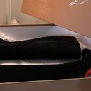 Christian Louboutin Black Suede Knee-high Boots Photo 11